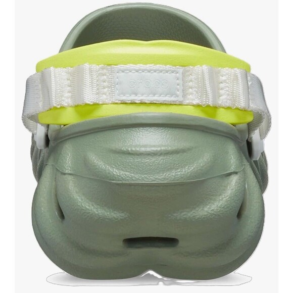Crocs Echo Clogs Sandals Shoes Sport Mode Moss Green Men's Size 12 207937-308 - Picture 5 of 8